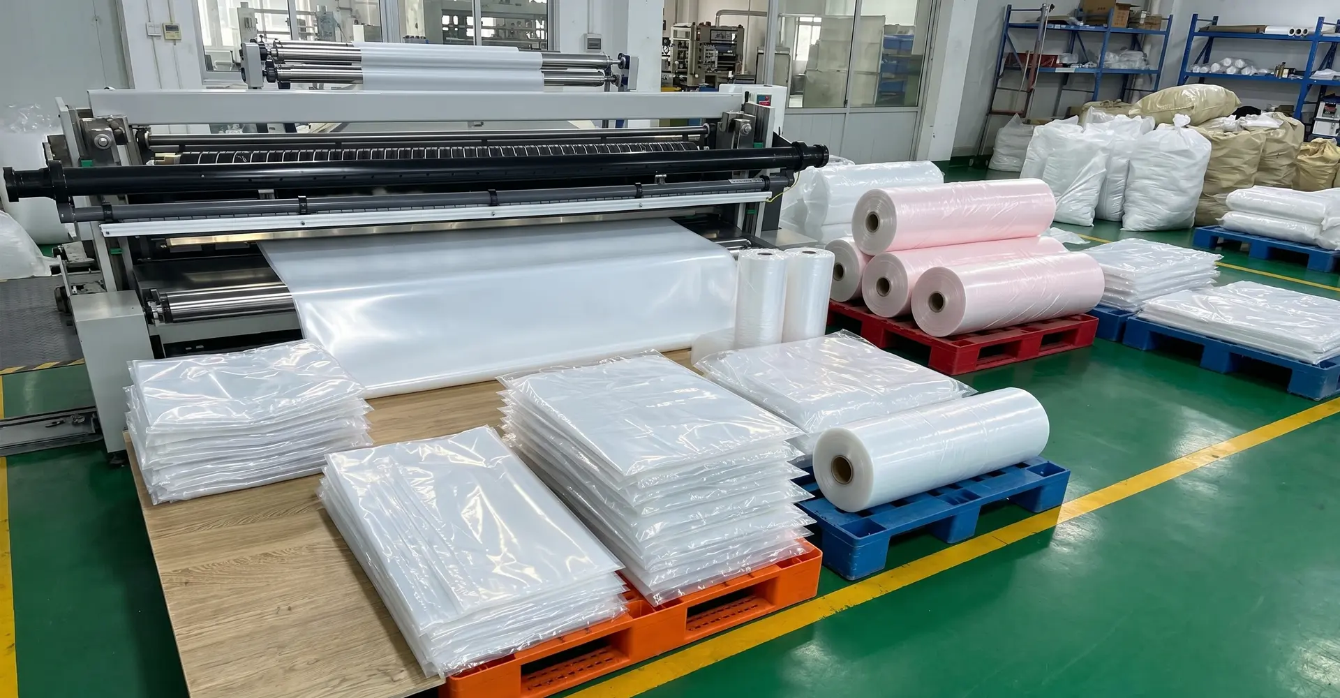 China POF Shrink Films Factory